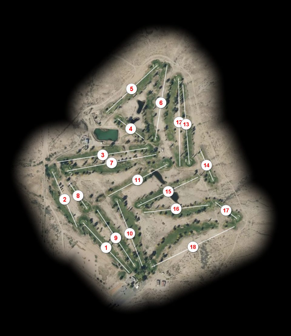 Tijeras Arroyo Golf Course course overview
