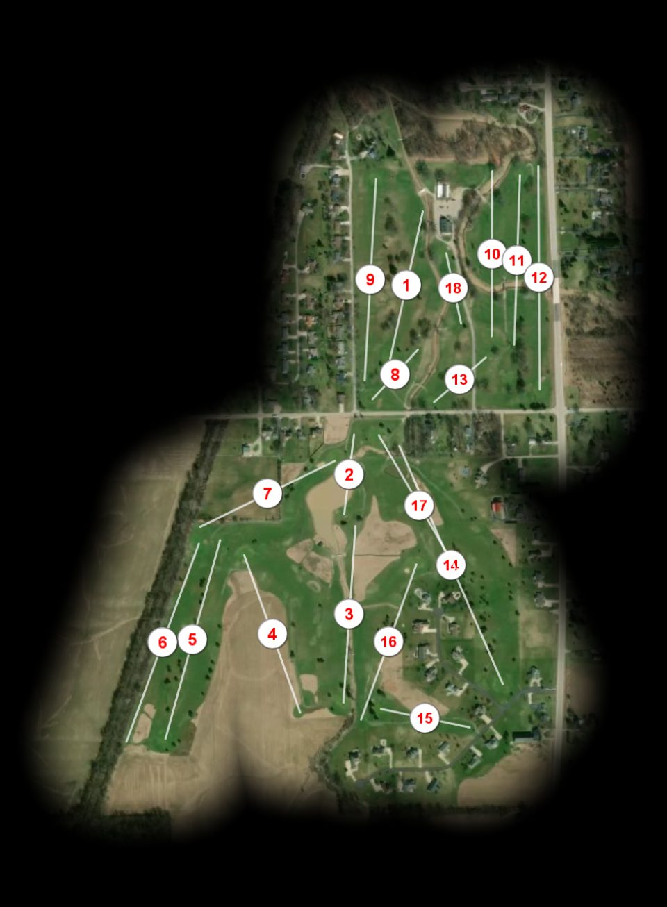 Portland Country Club course overview