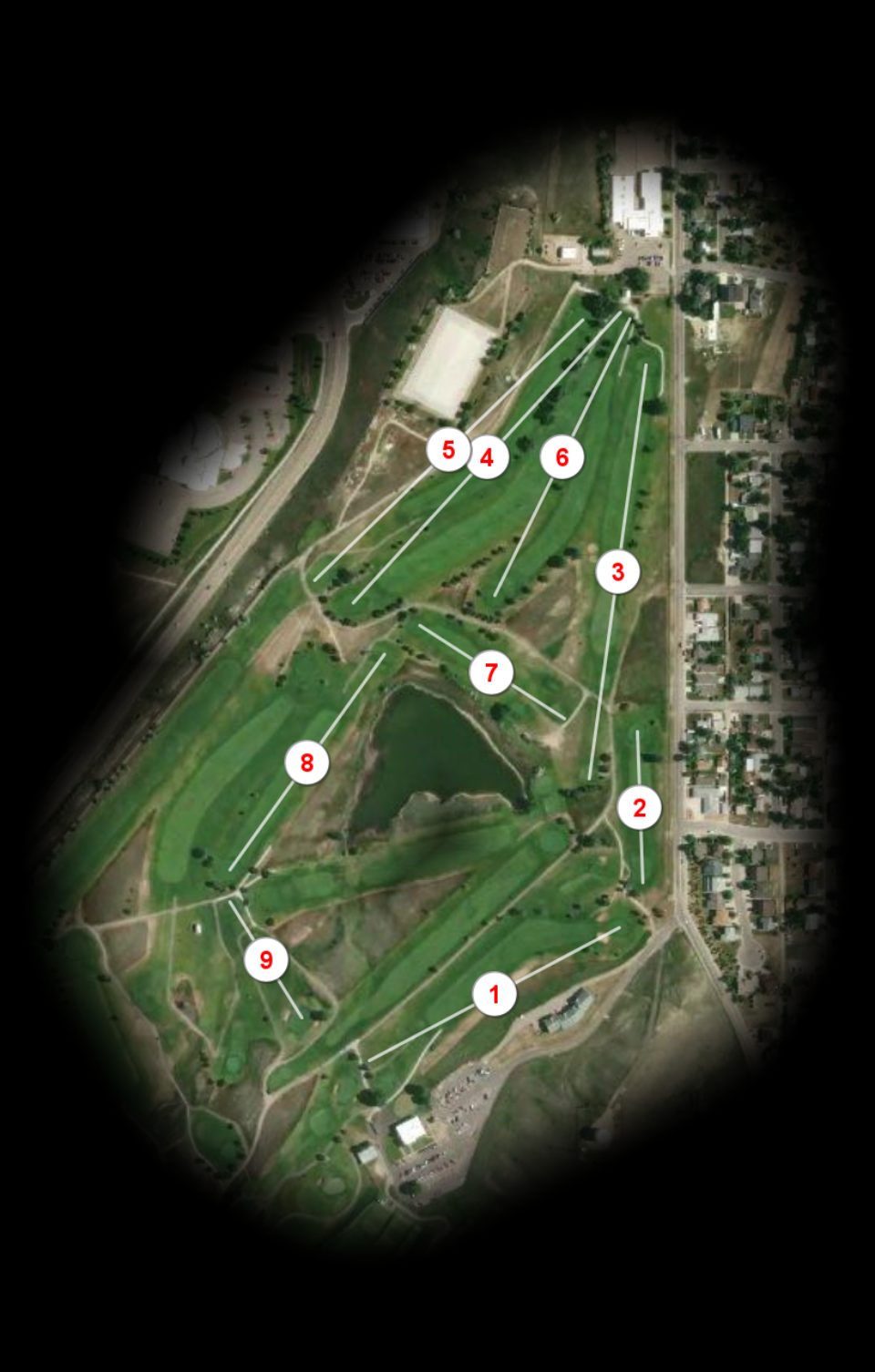 Park nine at Casper Municipal Golf Club