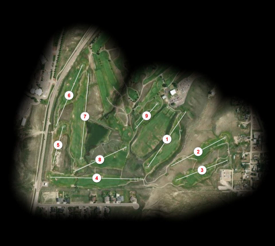 Links nine at Casper Municipal Golf Club