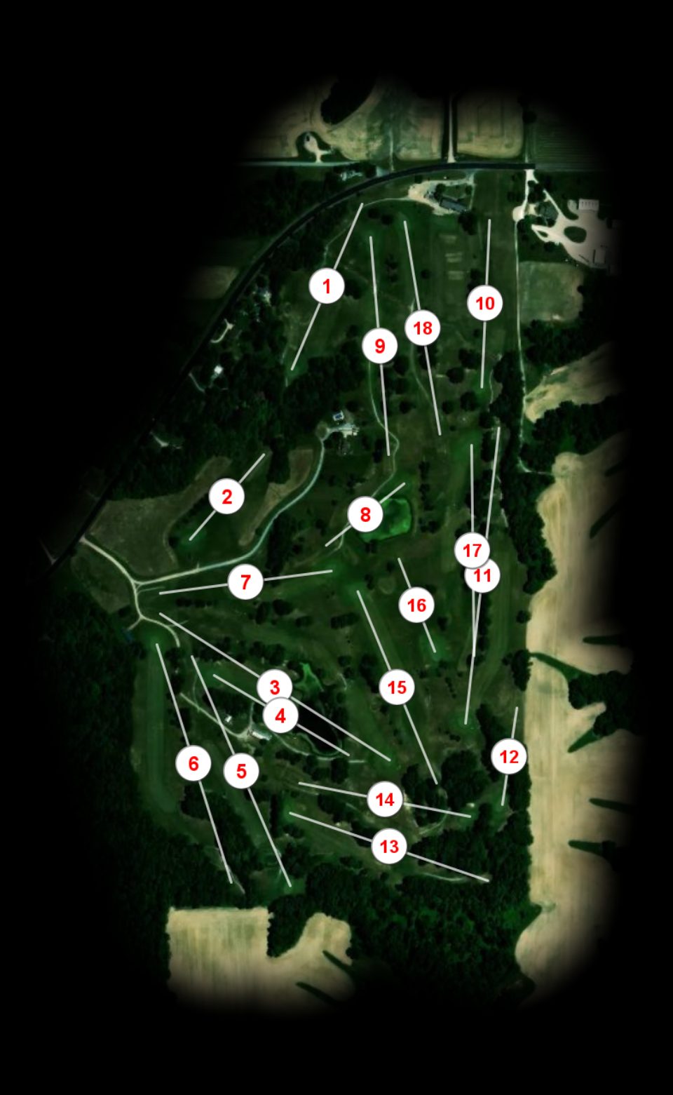 Turkey Run Golf Club course overview