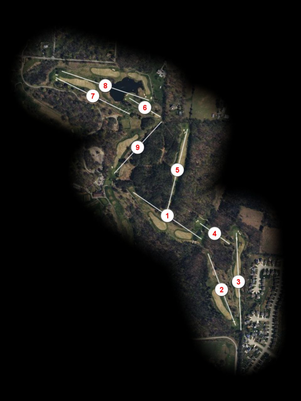 East nine at Quail Chase Golf Course