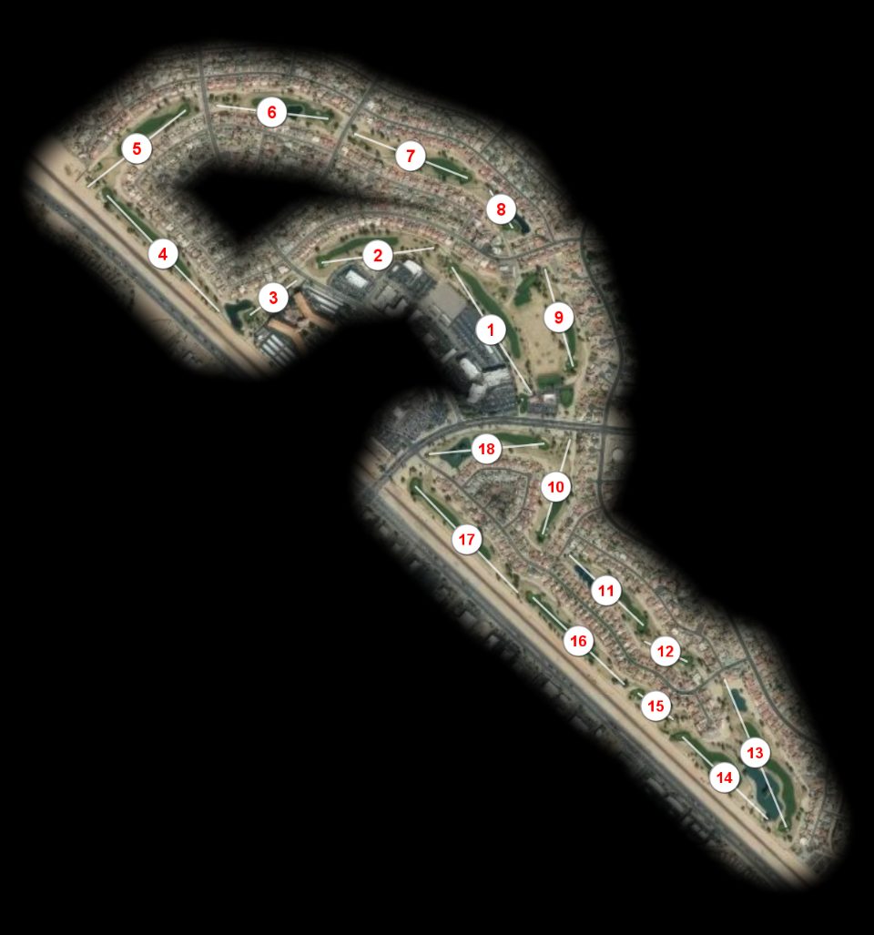 Grandview Golf Club at Sun City West course overview