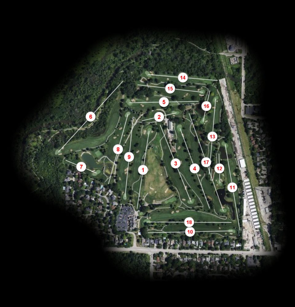 Wilmette Golf Course course overview