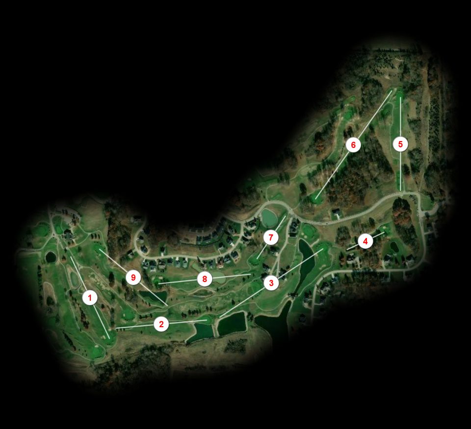 East nine at Stone Crest Golf Community