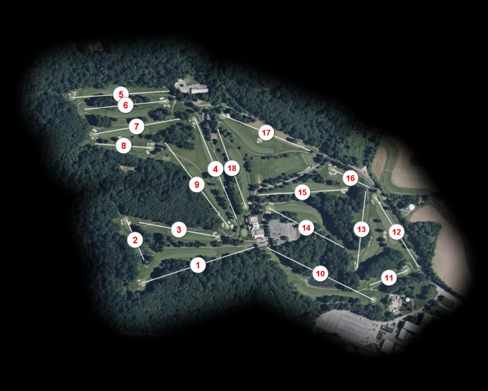 Deerfield Golf & Tennis Club course overview