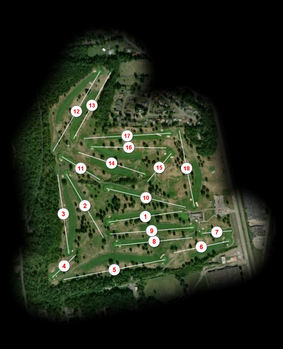Mark Twain Golf Course Elmira course overview