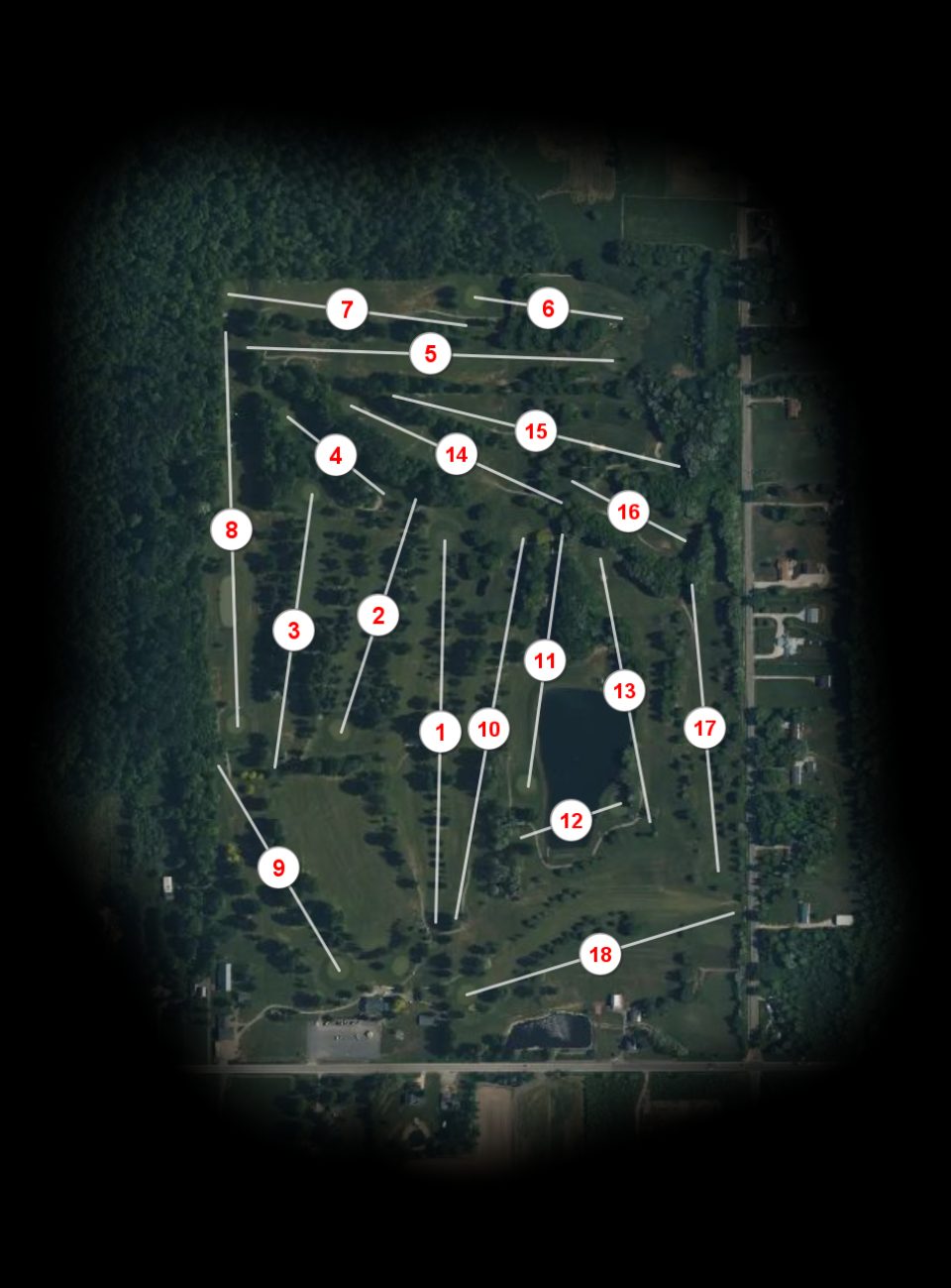 Rolling Green Golf Club course overview