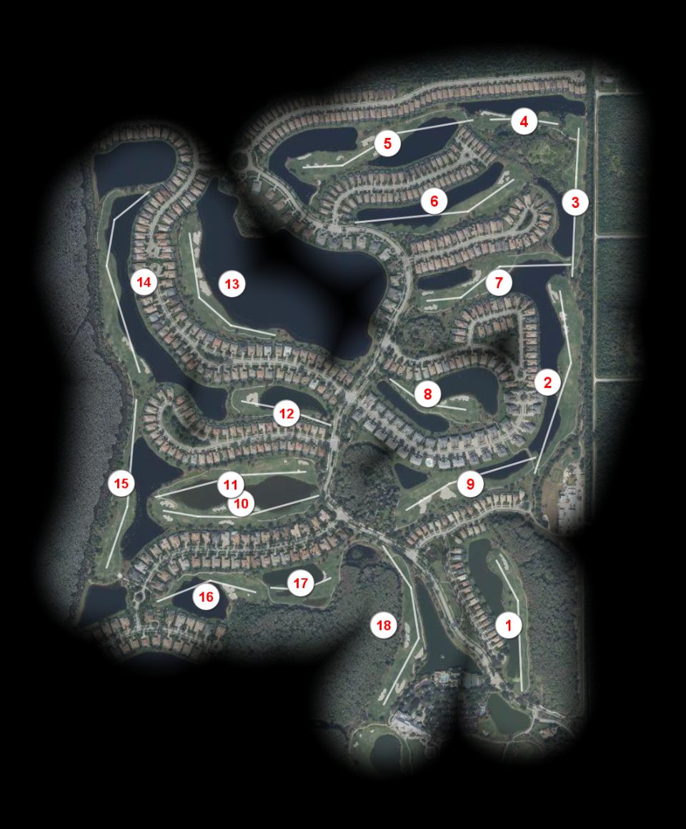 TwinEagles Club course overview