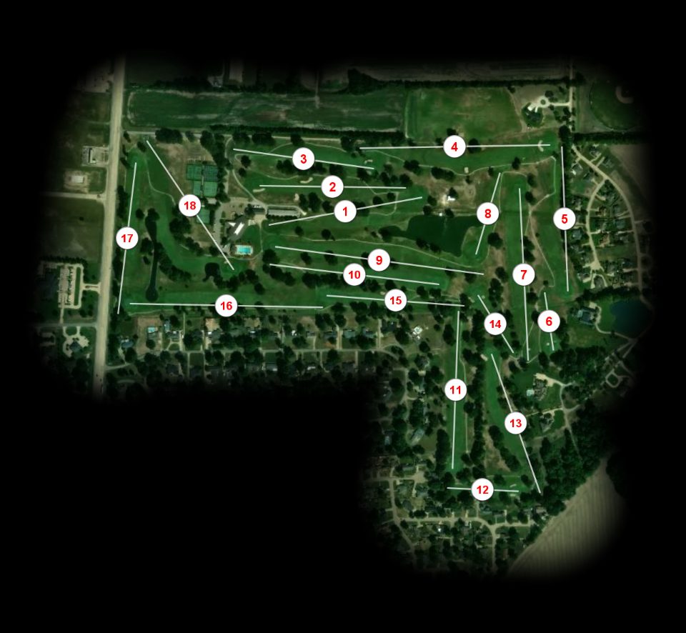 Greenville Country Club course overview