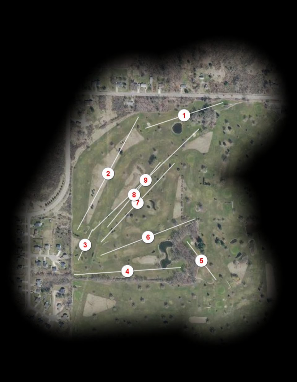 White nine at Hickory Knoll Golf Course