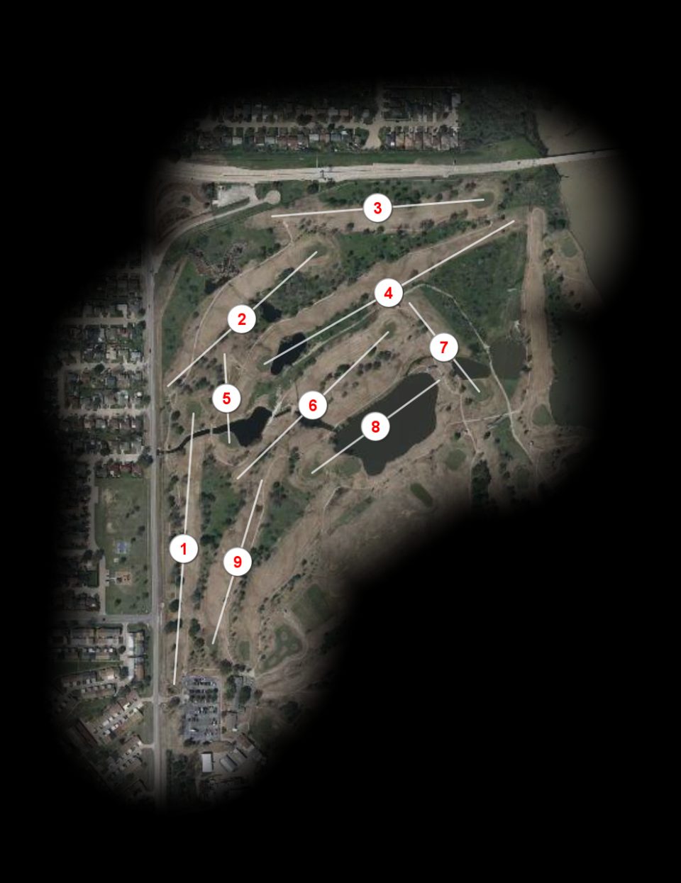 Red nine at Prairie Lakes Golf Course