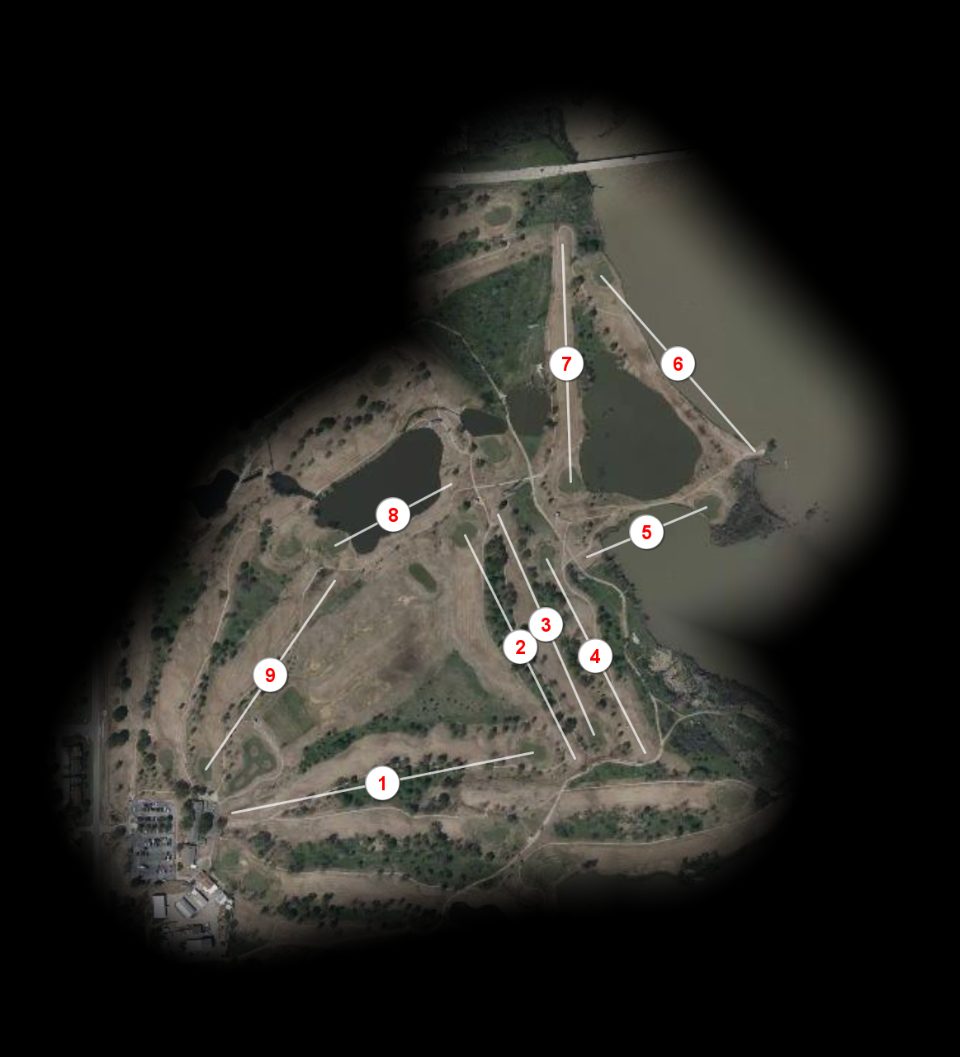 White nine at Prairie Lakes Golf Course