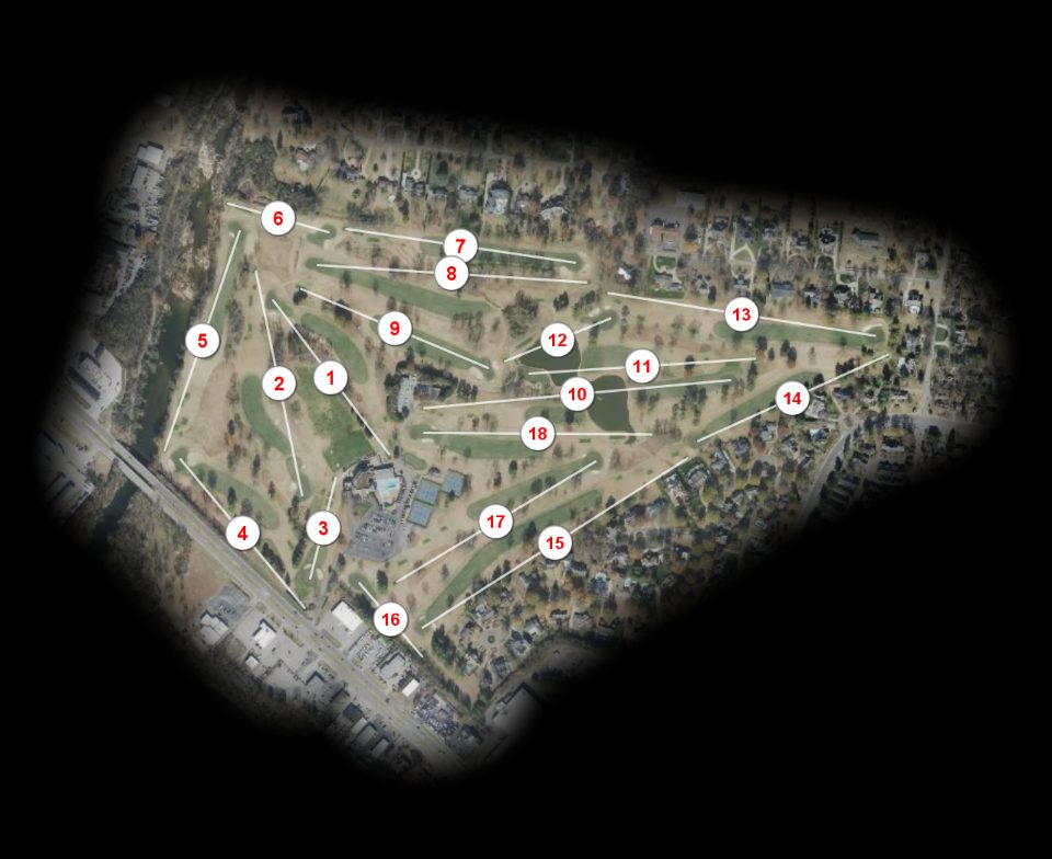 Stones River Country Club course overview