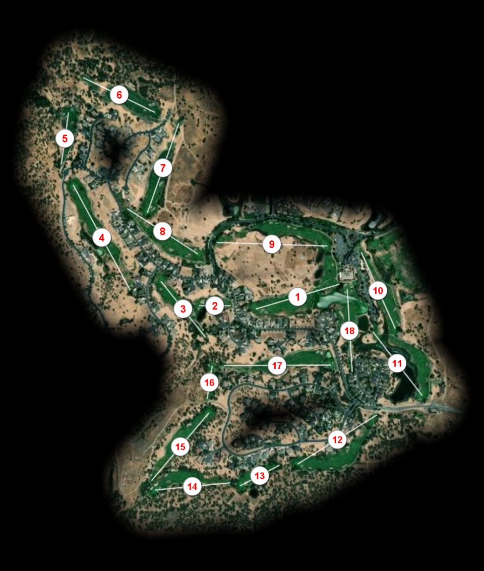 The Golf Club at Copper Valley course overview