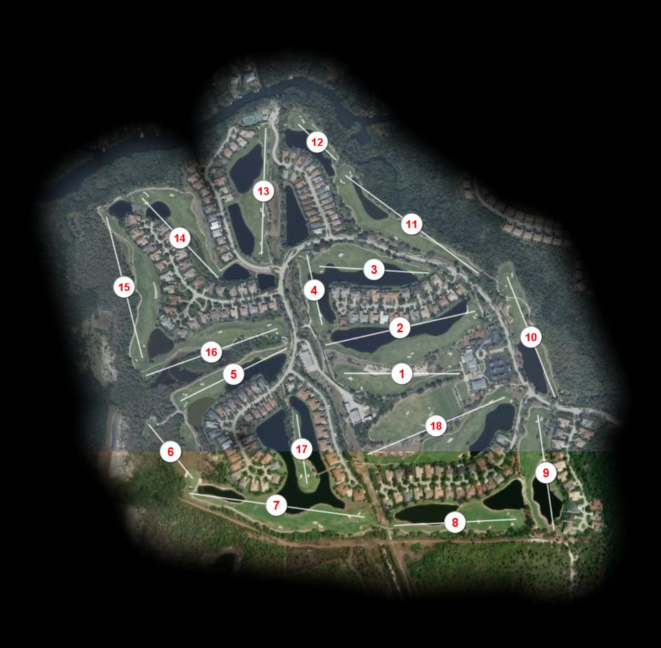 Shadow Wood Country Club Preserve course overview
