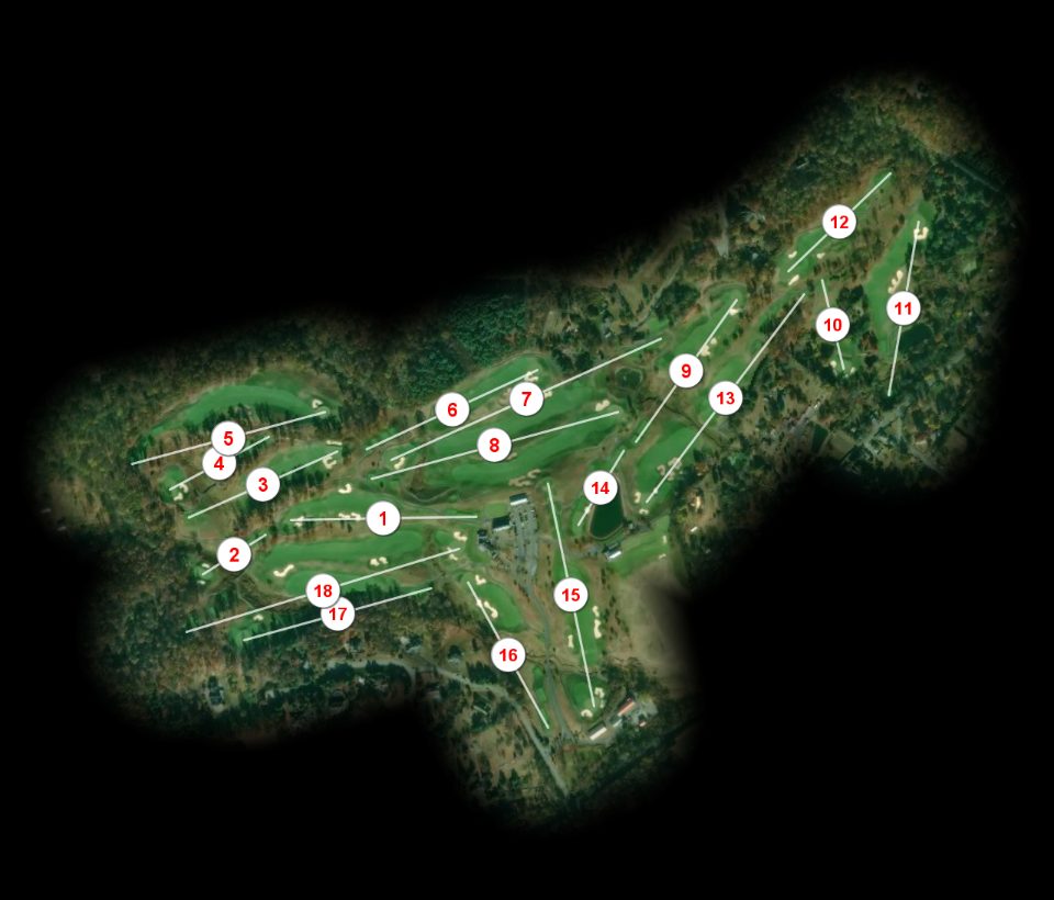 LedgeRock Golf Club course overview