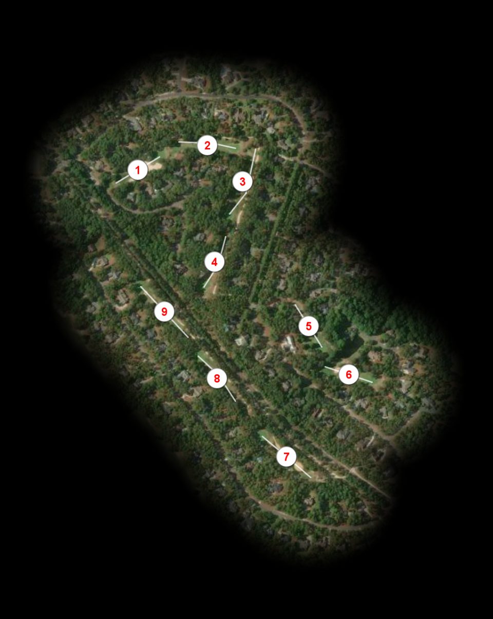 Pinewild Country Club Azalea course overview