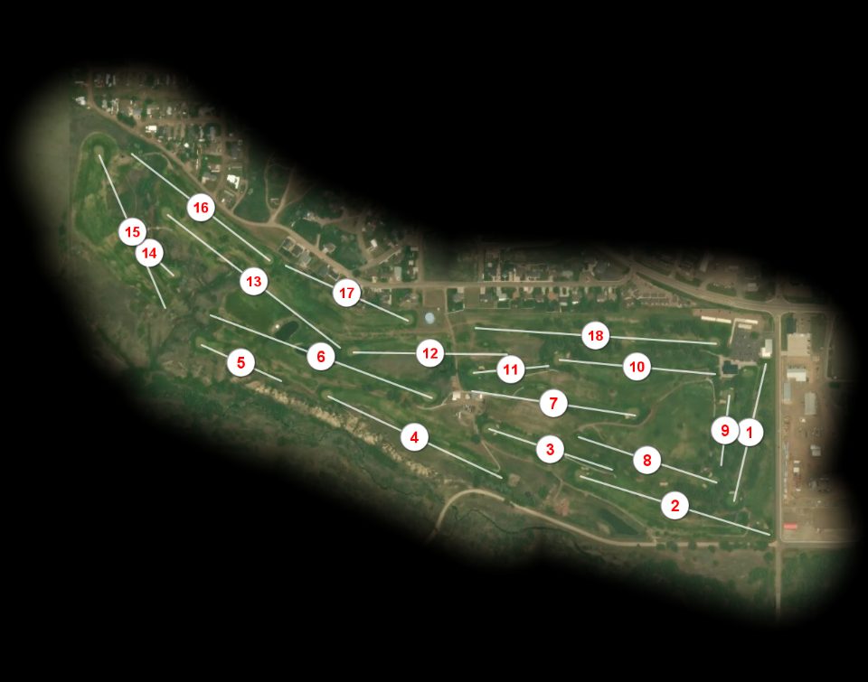 Sidney Country Club course overview