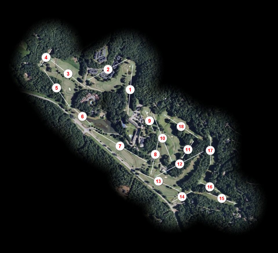Kingwood Resort Kingwood Country Club course overview
