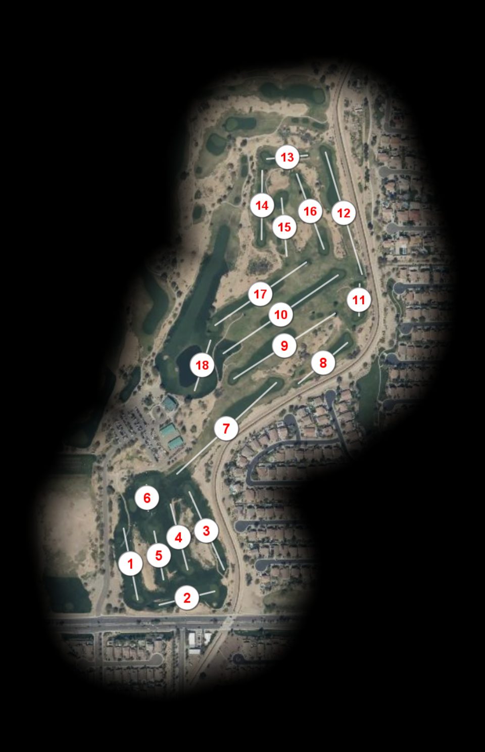 Bear Creek Golf Complex Cub course overview