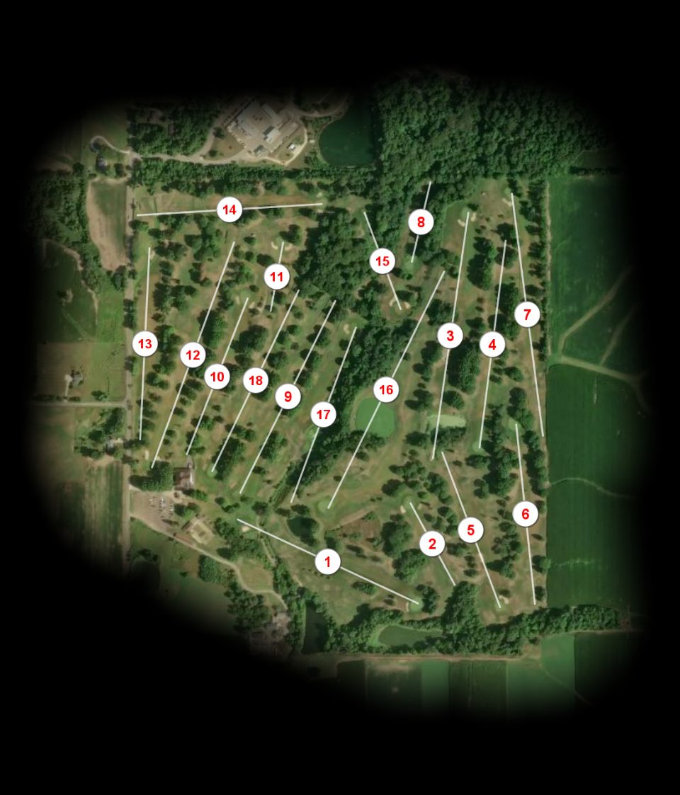 Rawiga Golf & Swim Club course overview