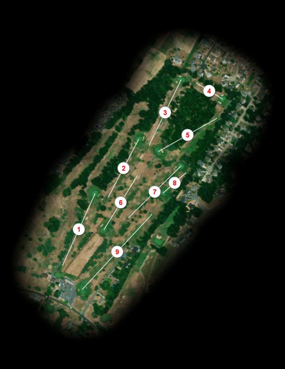 Peak nine at Lakeview Golf Club