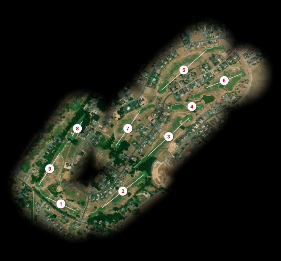 Mountain nine at Lakeview Golf Club