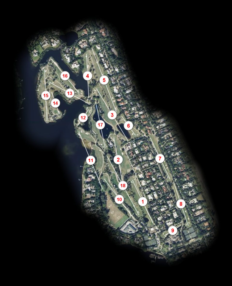 Jupiter Island Club course overview
