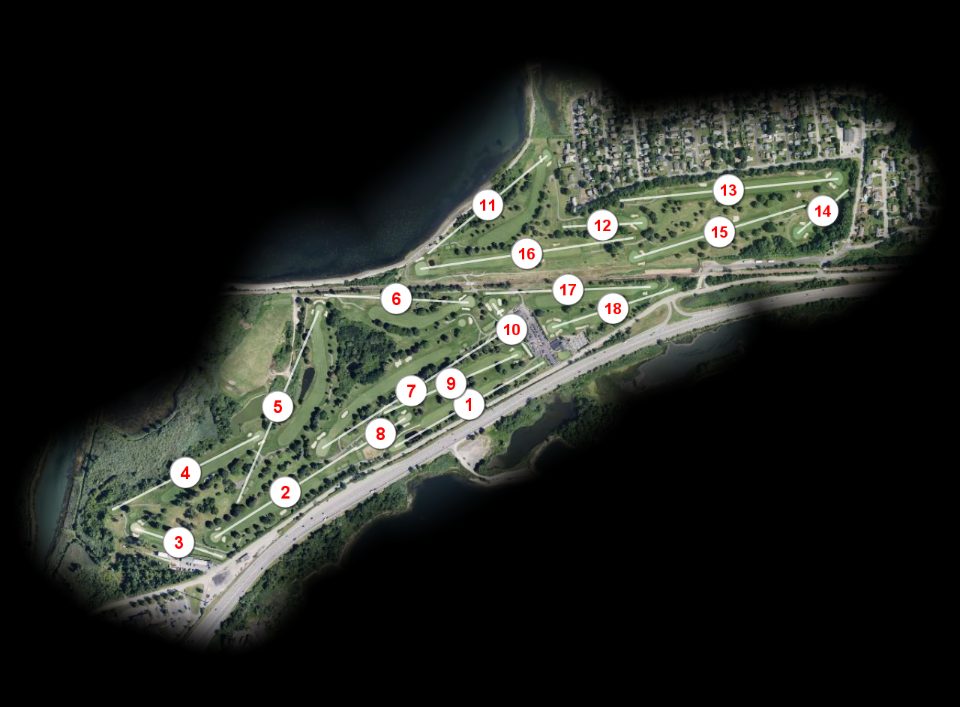 Montaup Country Club course overview