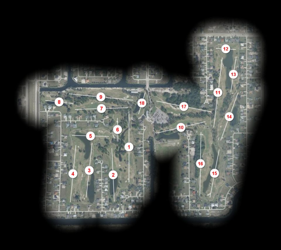 Coral Oaks Golf Course course overview
