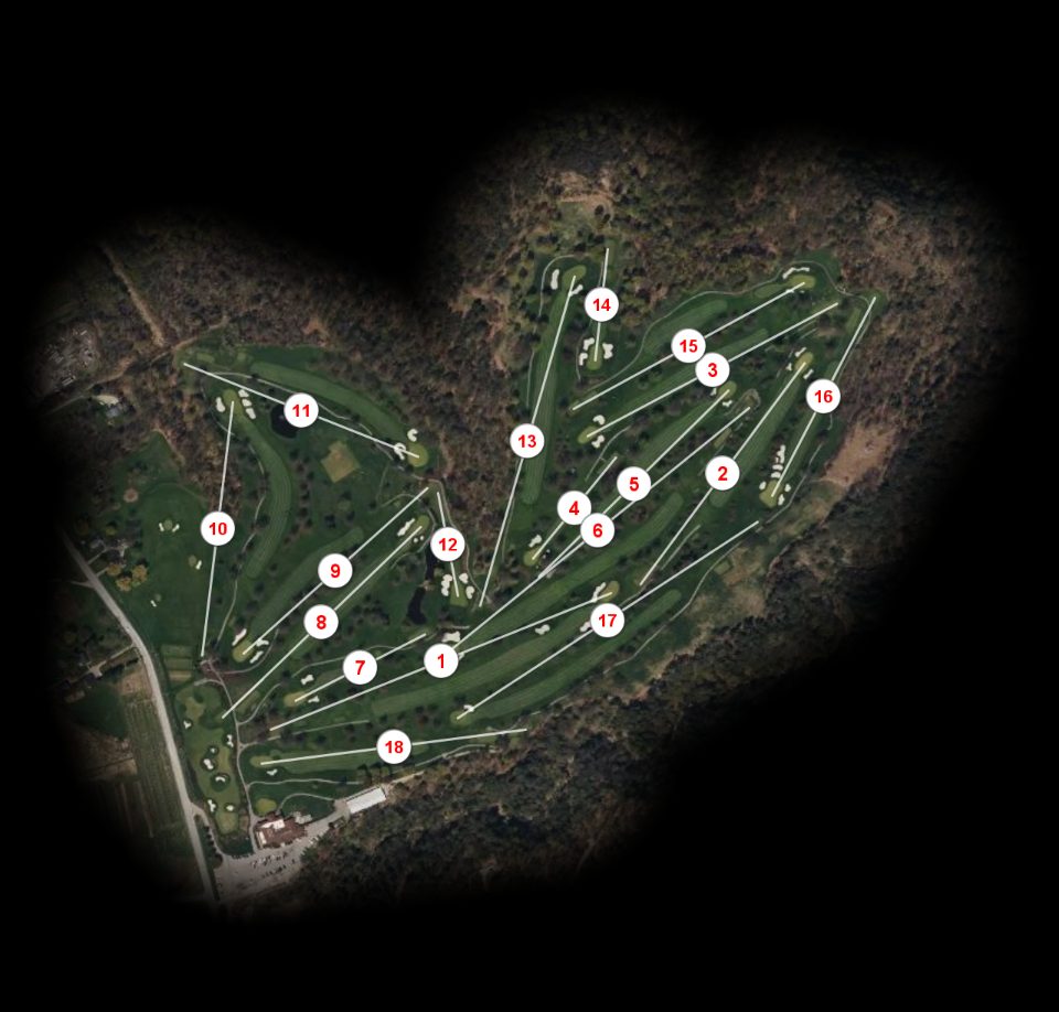 Lake View Golf Club course overview