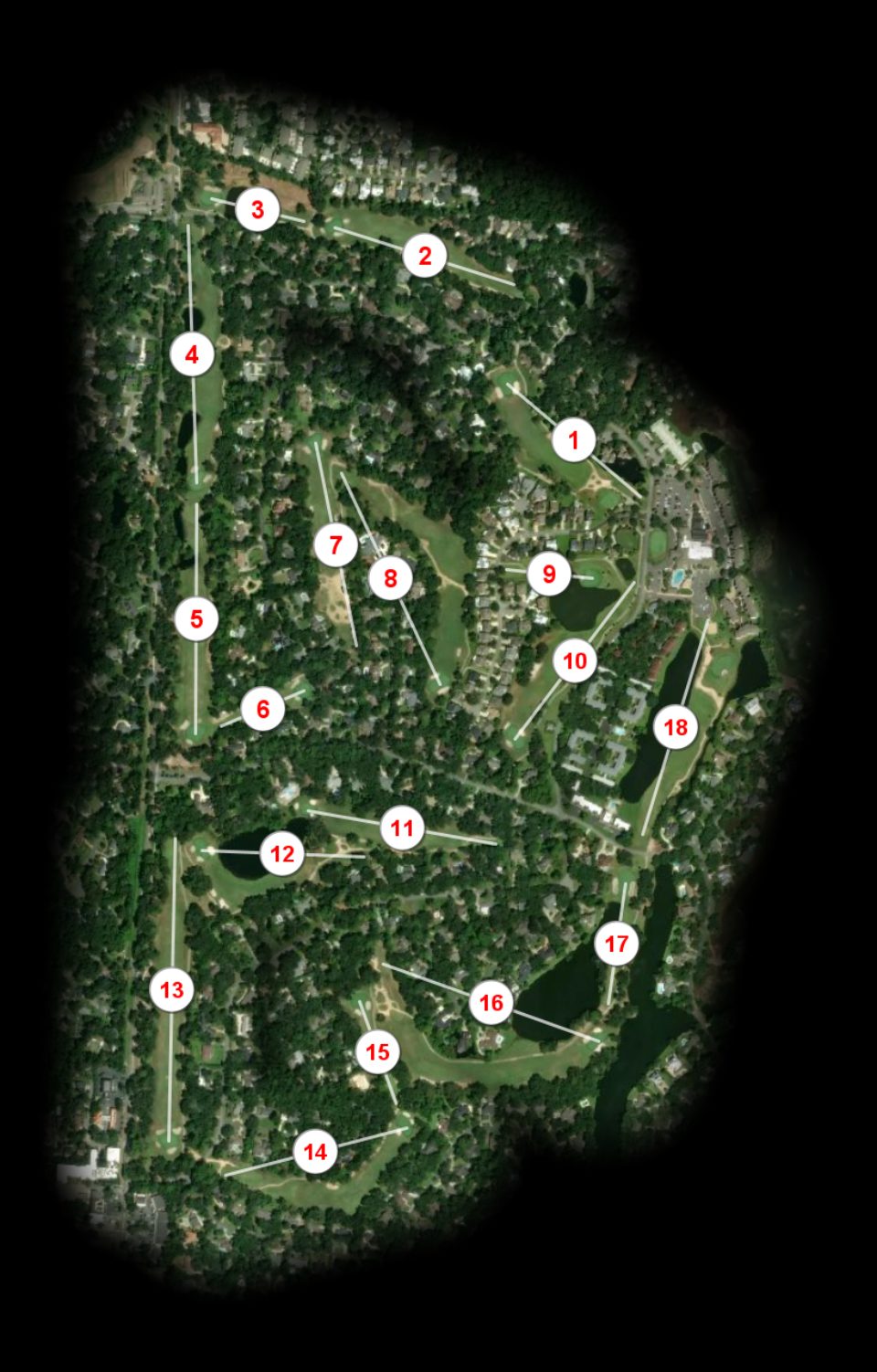 Sea Palms Golf Club course overview