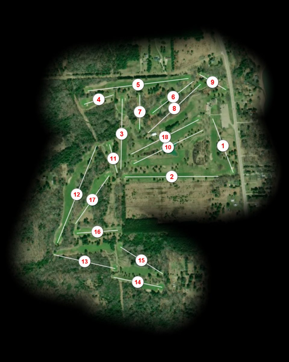 Huron Shores Golf Course course overview
