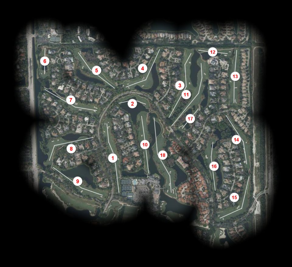 Grey Oaks Golf & Country Club Pine course overview