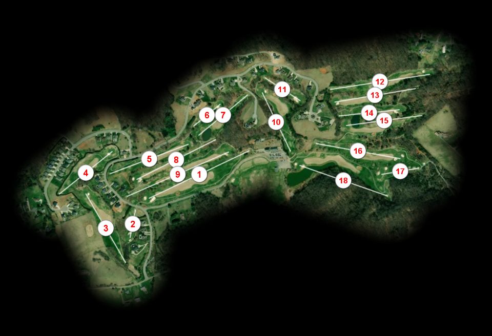 Crockett Ridge Golf Club course overview
