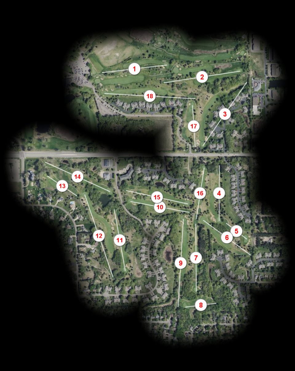 Majestic Oaks Golf Club Crossroads course overview