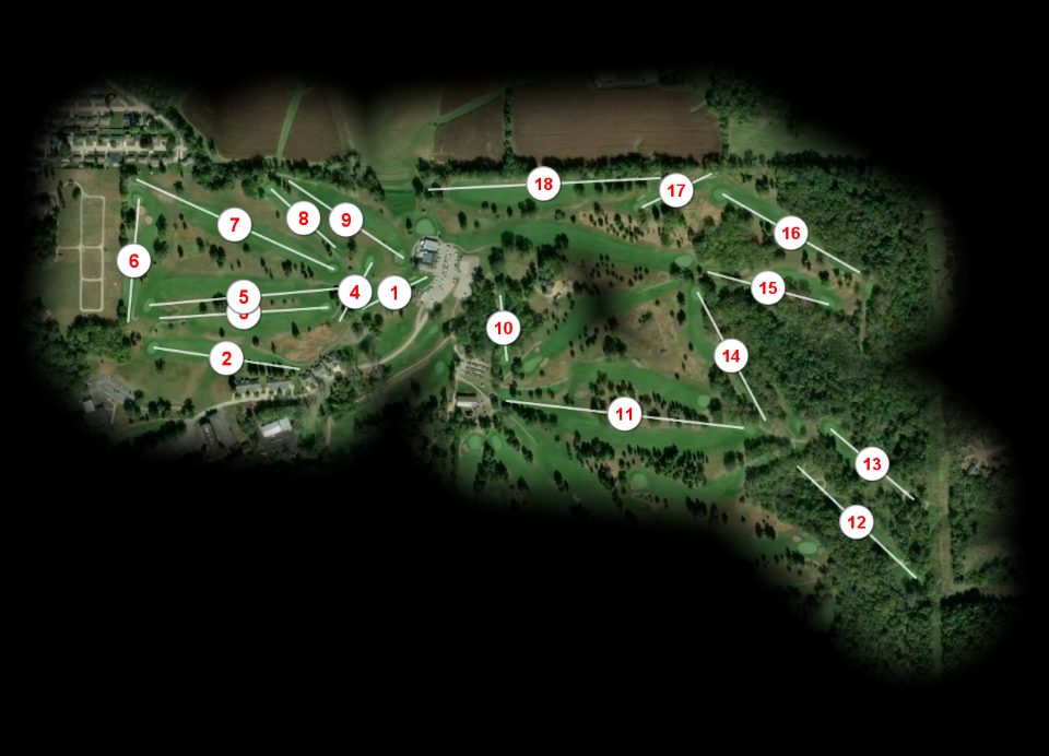 Lacoma Golf Club Red/Gold course overview