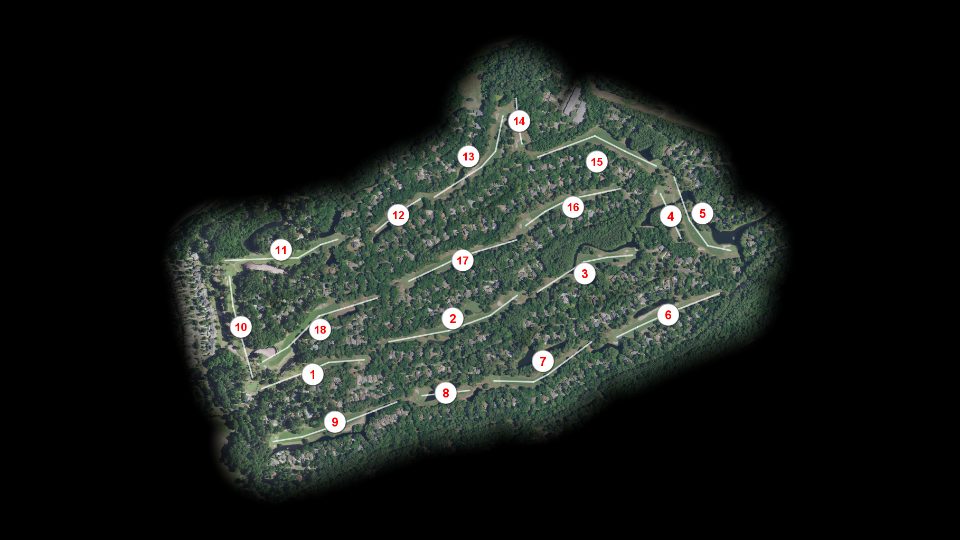 Golden Bear Golf Club course overview