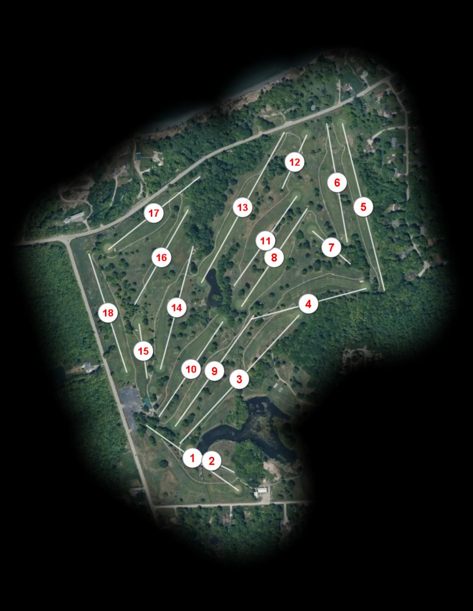 Village Green Golf Course course overview