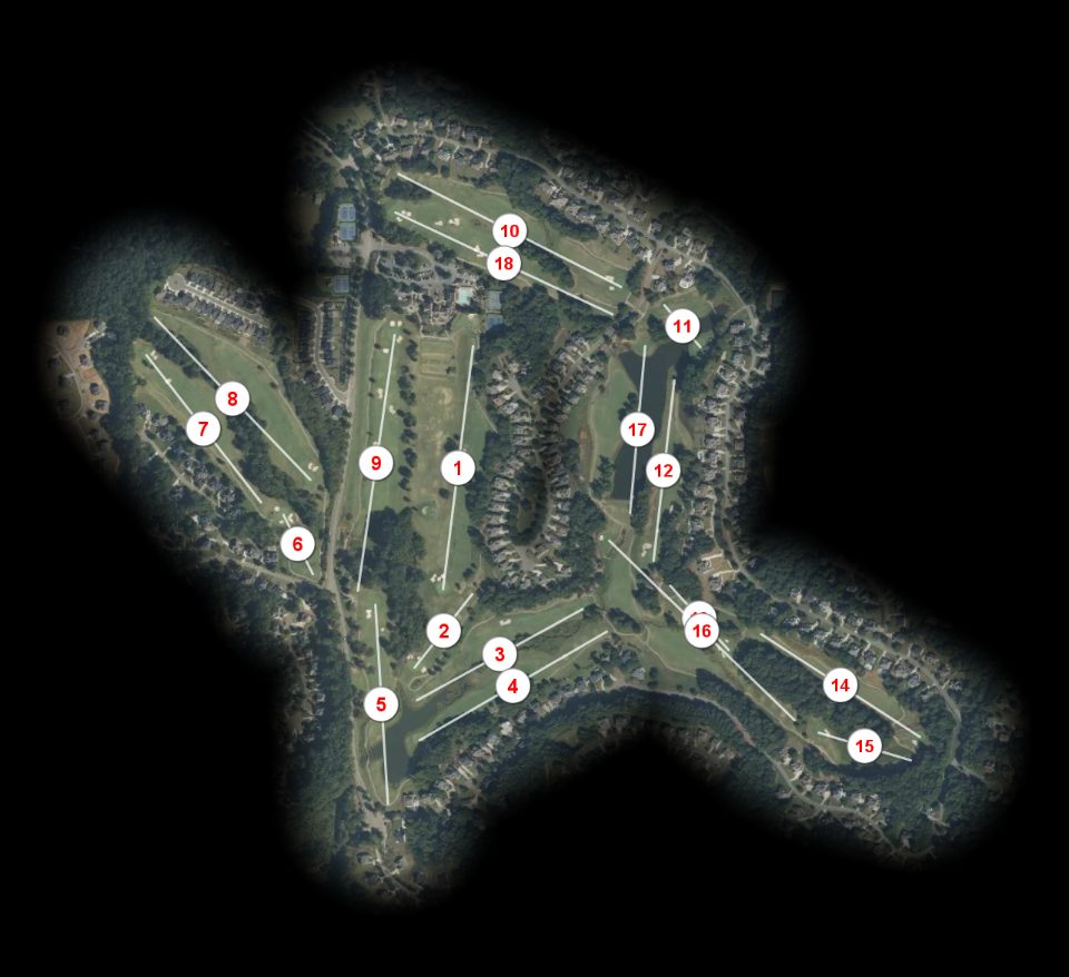 Woodmont Golf & Country Club course overview