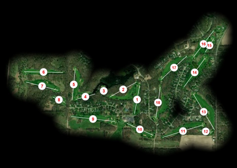 Lake Doster Golf Club course overview