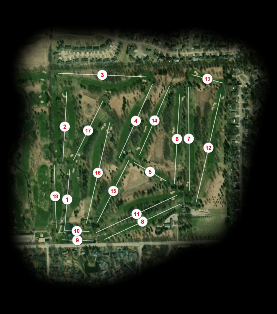 Park Hills Golf Course East course overview