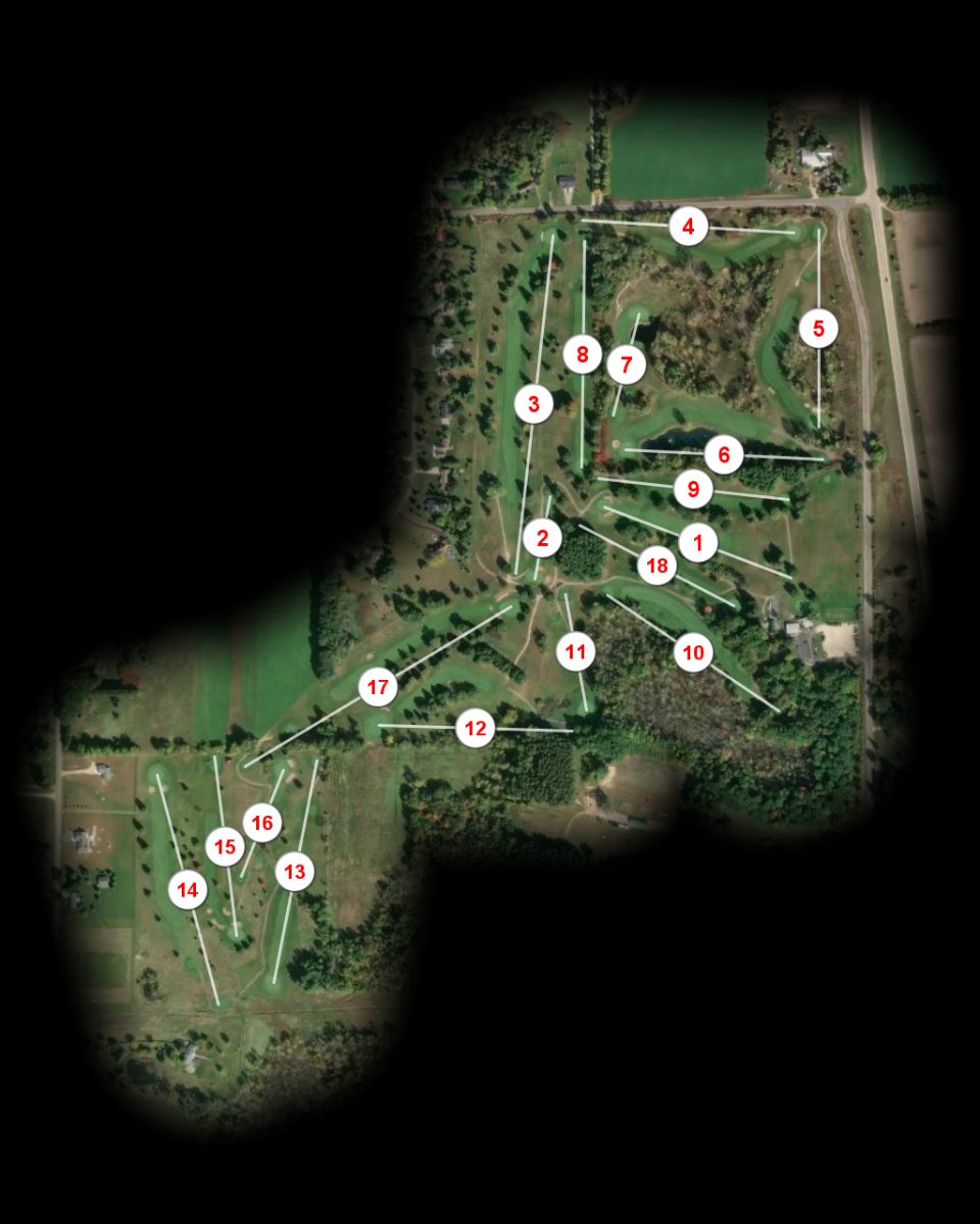 Shamrock Heights Golf & Supper course overview