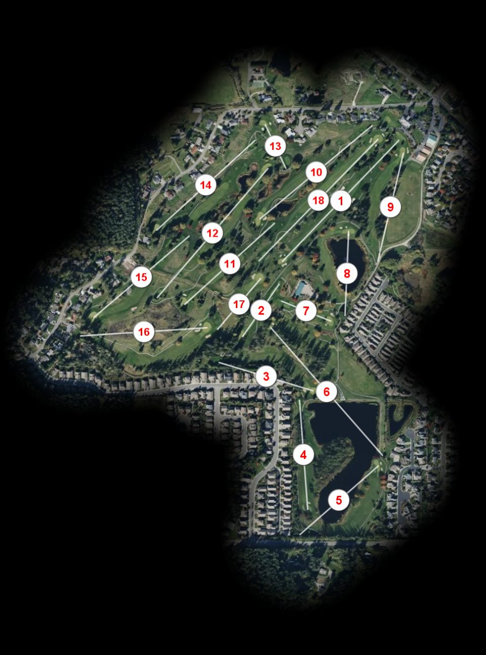Whidbey Golf & Country Club course overview