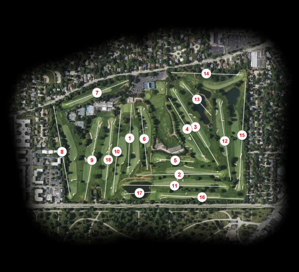 Westmoreland Country Club course overview