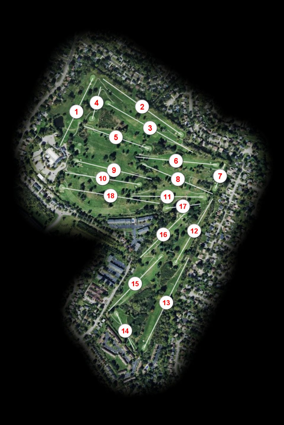 Tates Creek Golf Course course overview