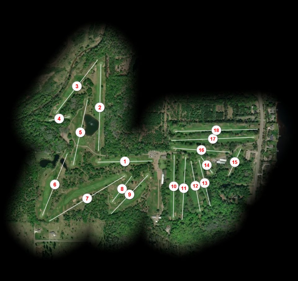 Portage Lake Golf Course course overview
