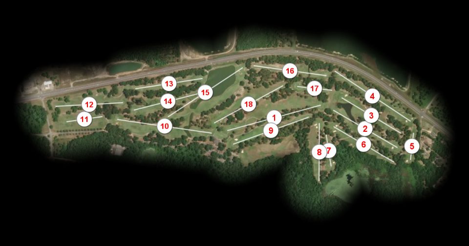 Lake Blackshear Resort Georgia Vets course overview