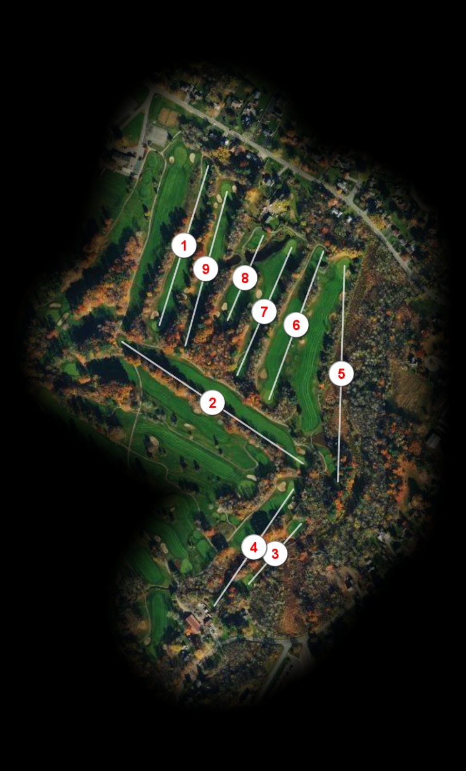 Green nine at Town of Colonie Golf Course